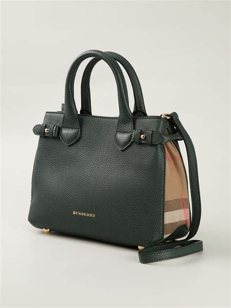 burberry banner bag sea green|Burberry banner bags.